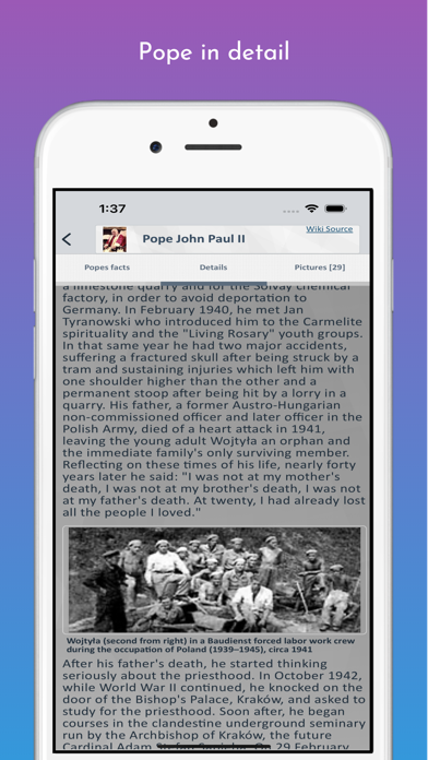 Popes of the Catholic Church Screenshot