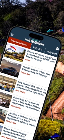 Rally del Paraguay iPhone screenshot 5