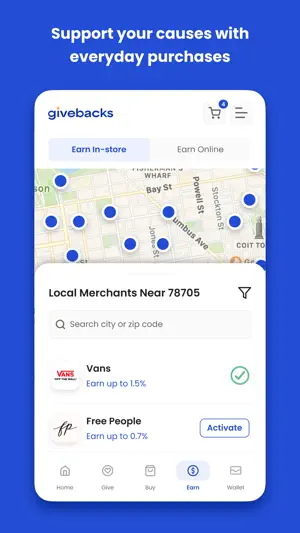 Givebacks screenshot 4