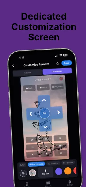 TV Remote: Custom Control screenshot 4