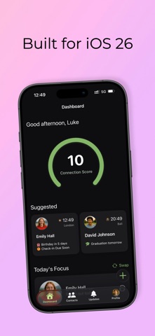 Linkt Personal CRM screenshot