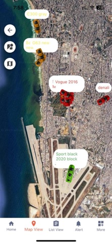 RAGtrack GPS screenshot