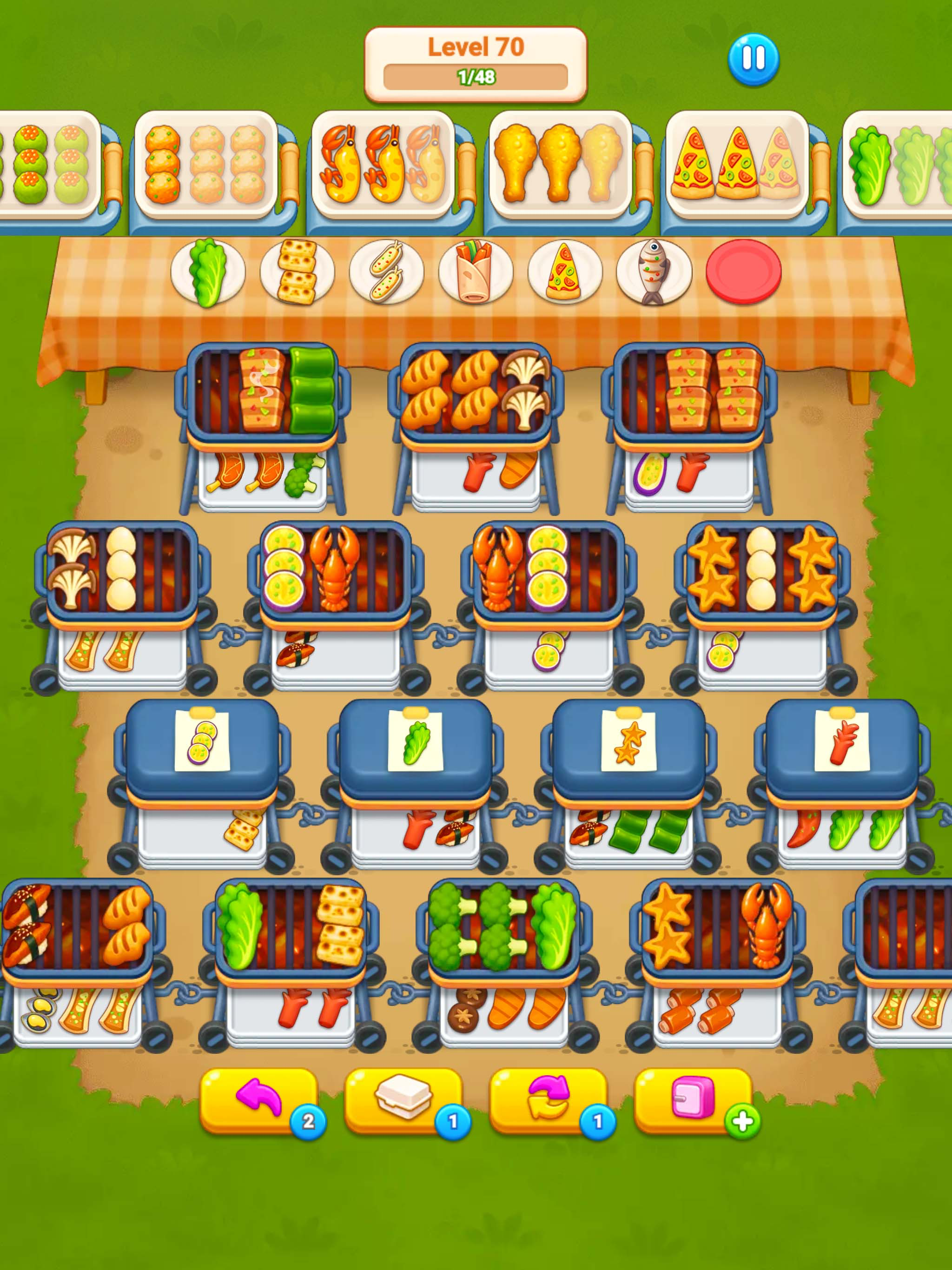 Skewer Sorting - Grill Sort
