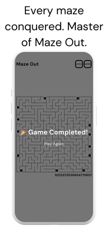 Maze Out: Escape Game iPhone screenshot
