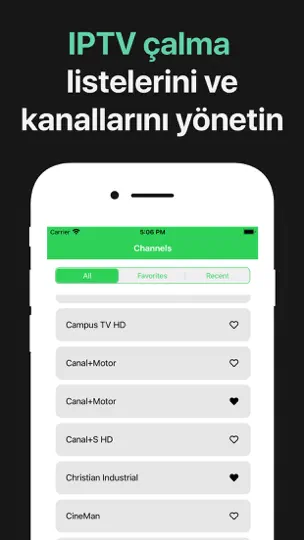 IPTV Player: Canlı Maç Izle TV iPhone Ekran Görüntüsü 1