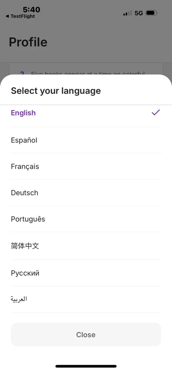 Screenshot #1 pour Bible Books In Order