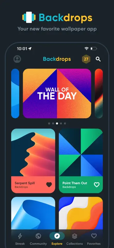 Backdrops - Wallpapers screenshot 1 of 8