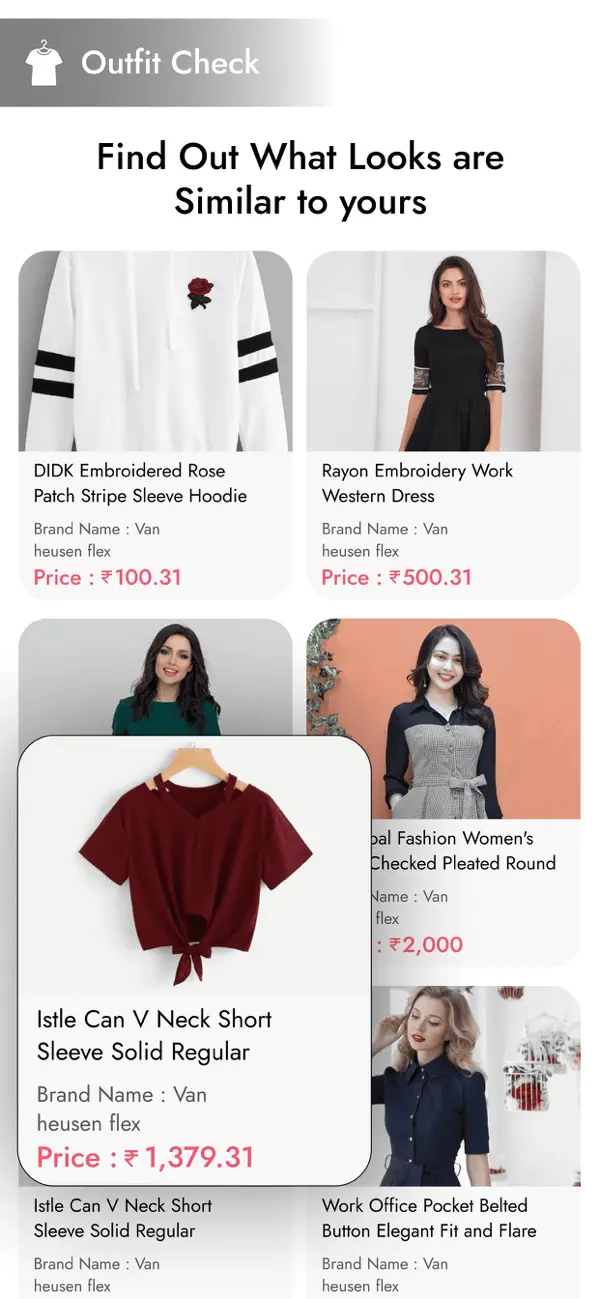 Screenshot #2 pour AI Outfit Finder: Find Clothes