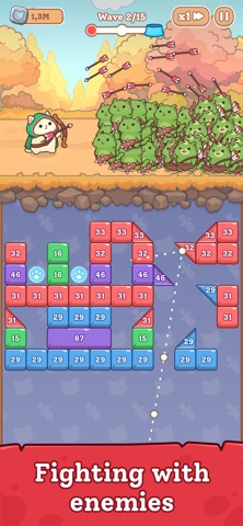 Hero Cat: Count Balls & Fight Screenshot 1 of 7