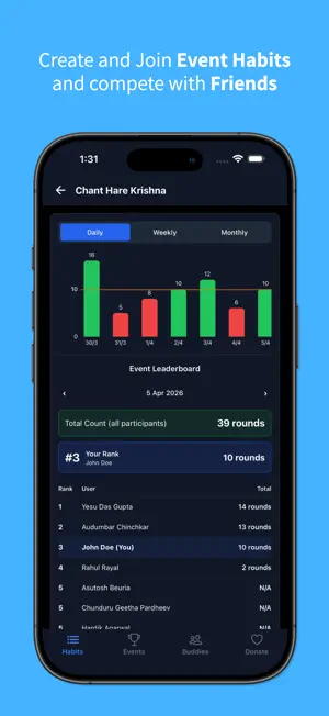 Community Habit Tracker screenshot 3