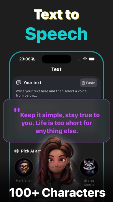 AI Voice Over Screenshot