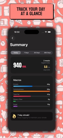 Comida: Meal Logger Screenshot 6 of 7