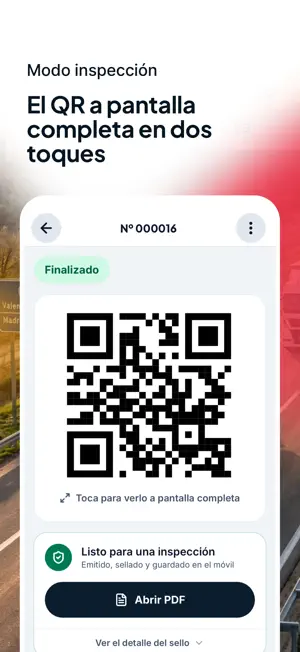 PorteQR - DeCA haulage screenshot 3