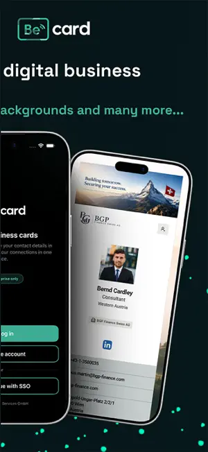 Becard - Digital Business Card screenshot 2