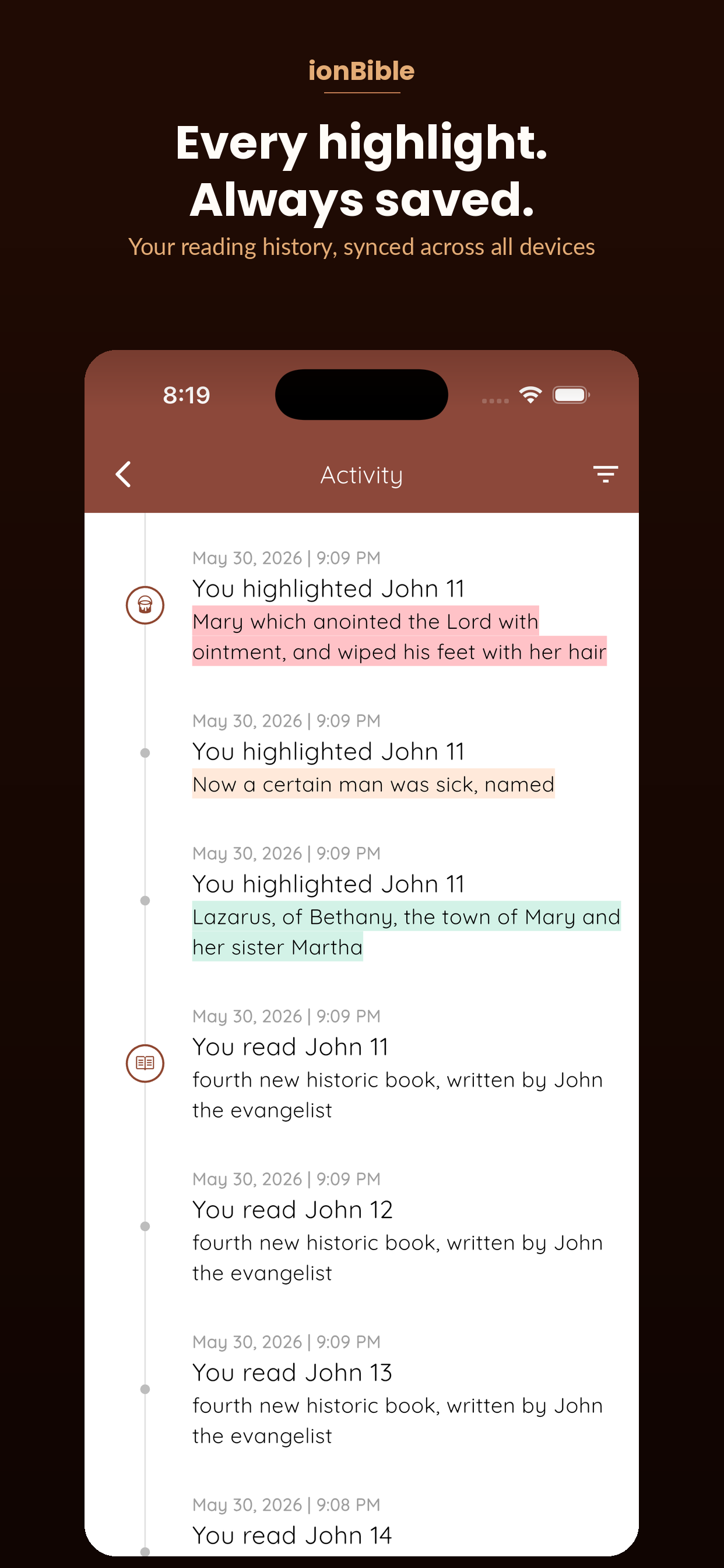 ionBible: KJV Study Bible