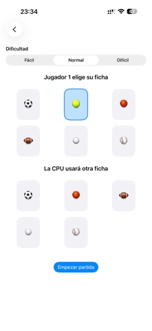 Tres en Raya - Pelotas screenshot