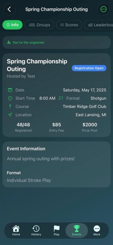 PayUpGolf Screenshot 6 of 9