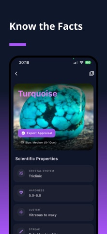 Rock Identifier: AI Gem ID iPhone screenshot