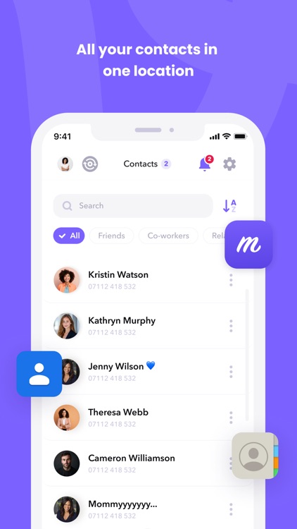 Memento - Contact Manager