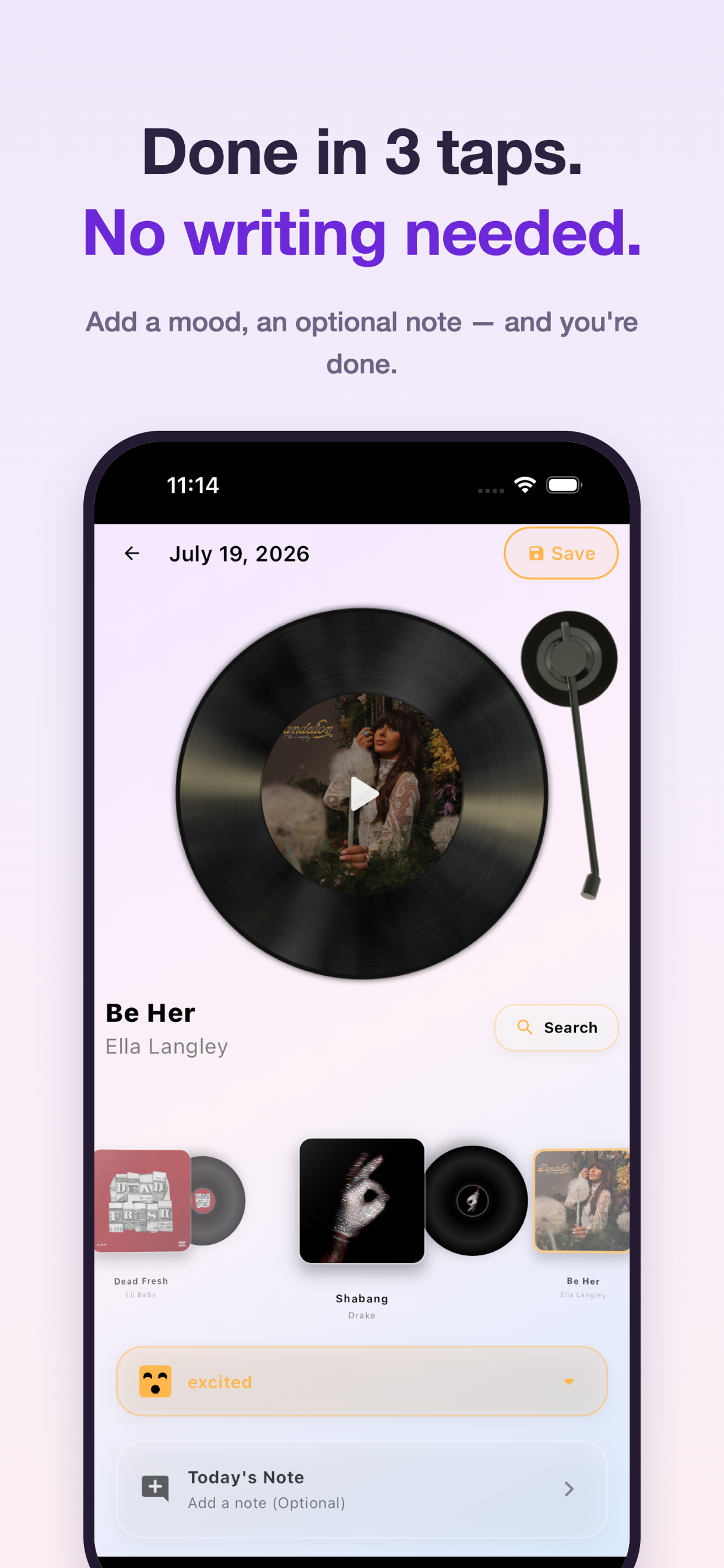Muse: Mood Tracker & Diary screenshot 3