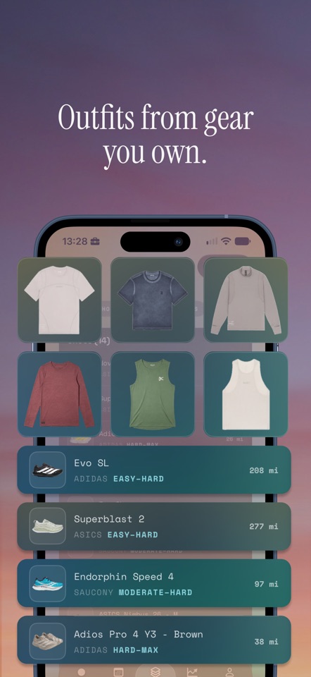 Layer: Running Outfits screenshot 4