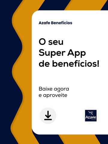 Azafe Benefícios iPad screenshot