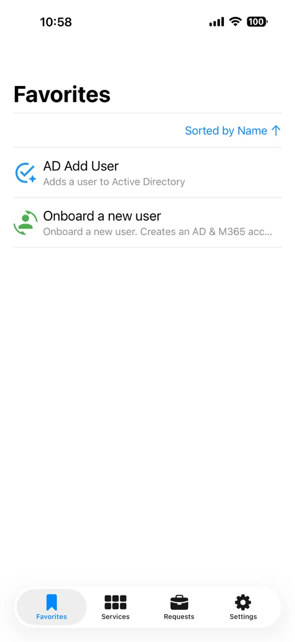 Screenshot #1 pour Automation Portal