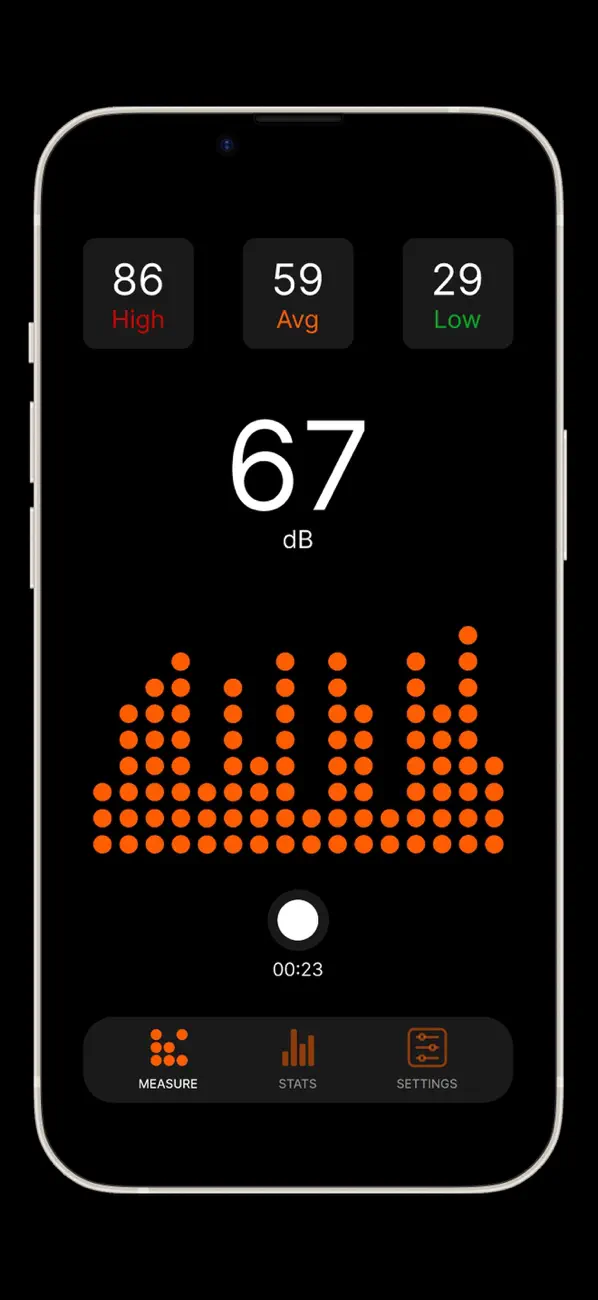 Screenshot #2 pour db Sound Meter | DBM