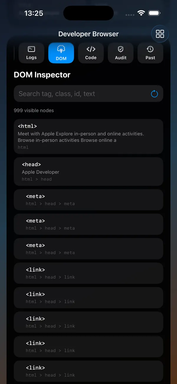 #5. Developer Browser Pro (iOS) Által: EyeOS Store Inc.