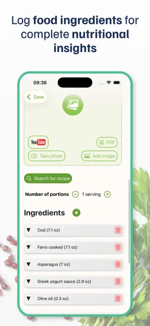 Food Journal Daily screenshot 2