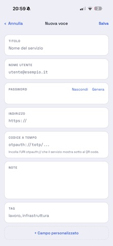 .kdbx - Password Manager iPhone screenshot