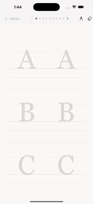 Neat Hand: Copywork Practice screenshot 2