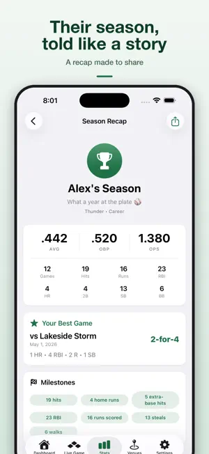 OnTheDiamond: Baseball Stats screenshot 3