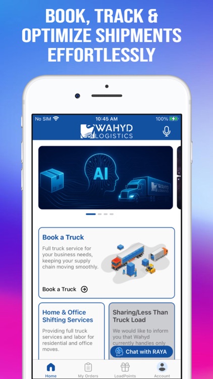 Wahyd Logistics: Book a Truck