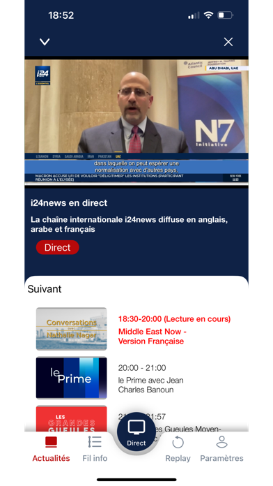 Screenshot #2 pour i24NEWS