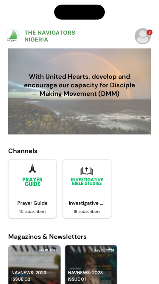 #2. The Navigators Nigeria (iOS) By: Ruah Technologies Ltd.