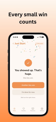 Just Start: Tiny Tasks Screenshot 3 of 7