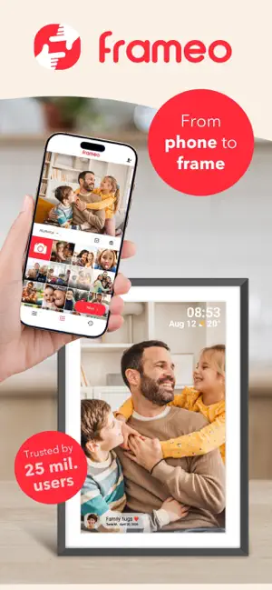 Frameo iPhone screenshot 1