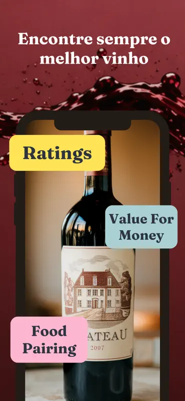 Wino: Identifique Vinhos screenshot 2 of 6