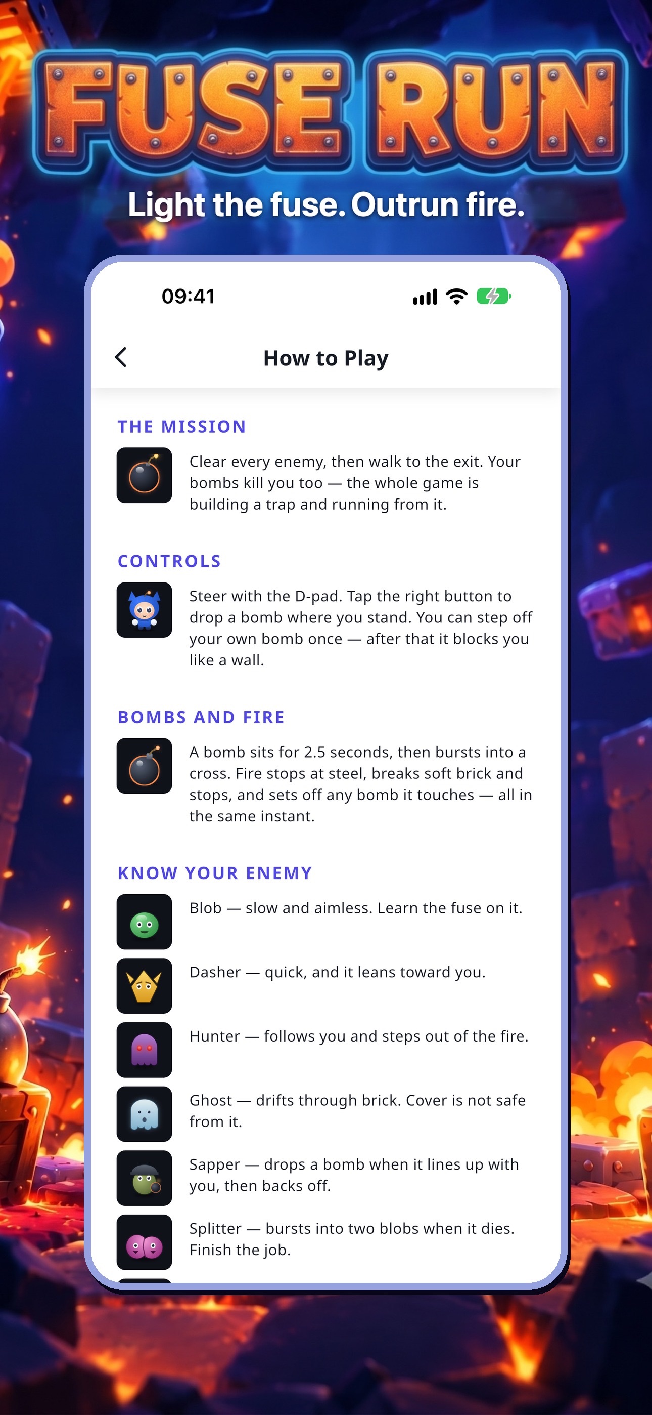 Screenshot 8 of Fuse Run: Bomb Maze Arcade