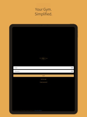 The Radiance Lounge iPad screenshot