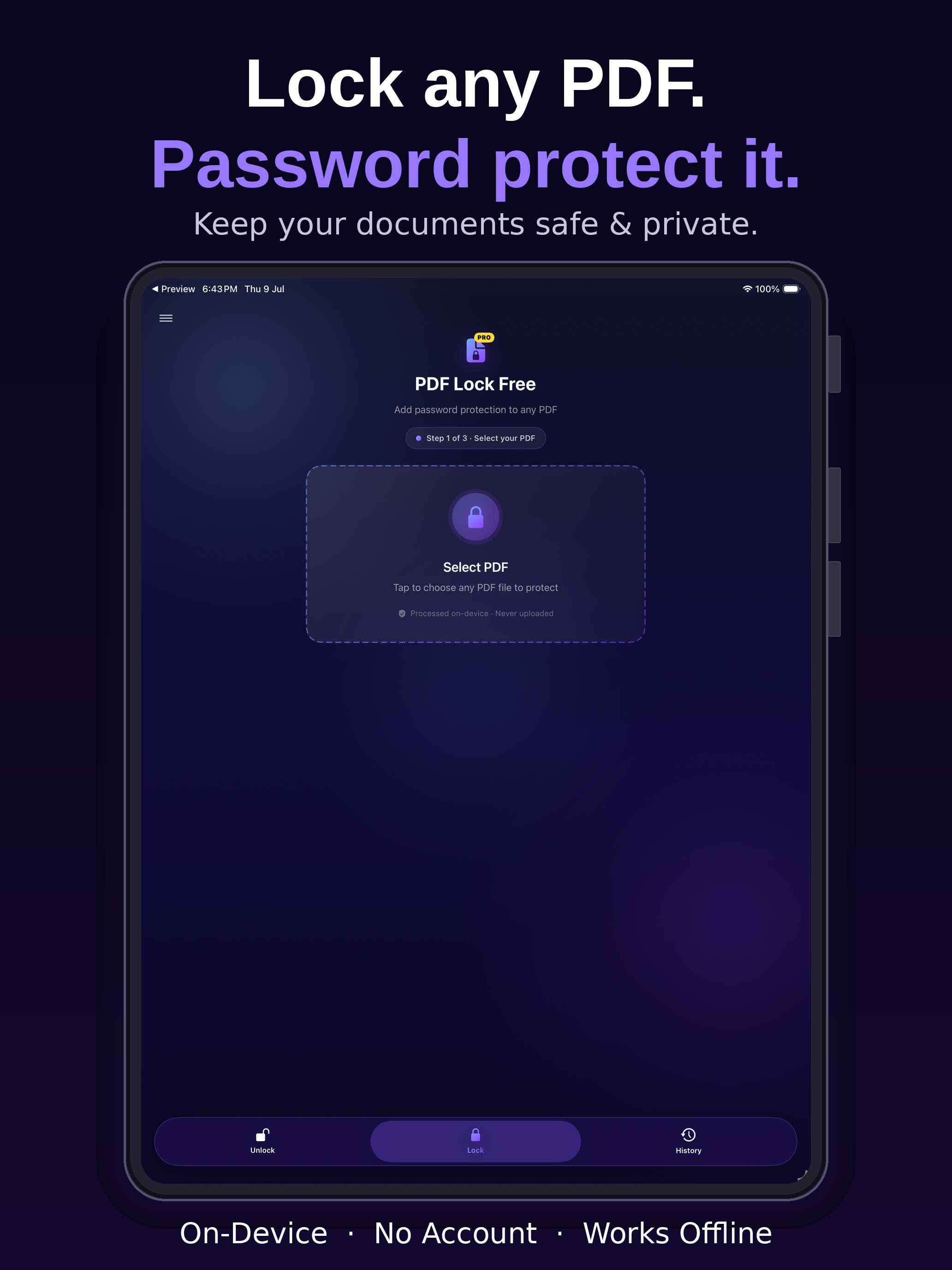 PDF Lock: Unlock & Protect screenshot 6