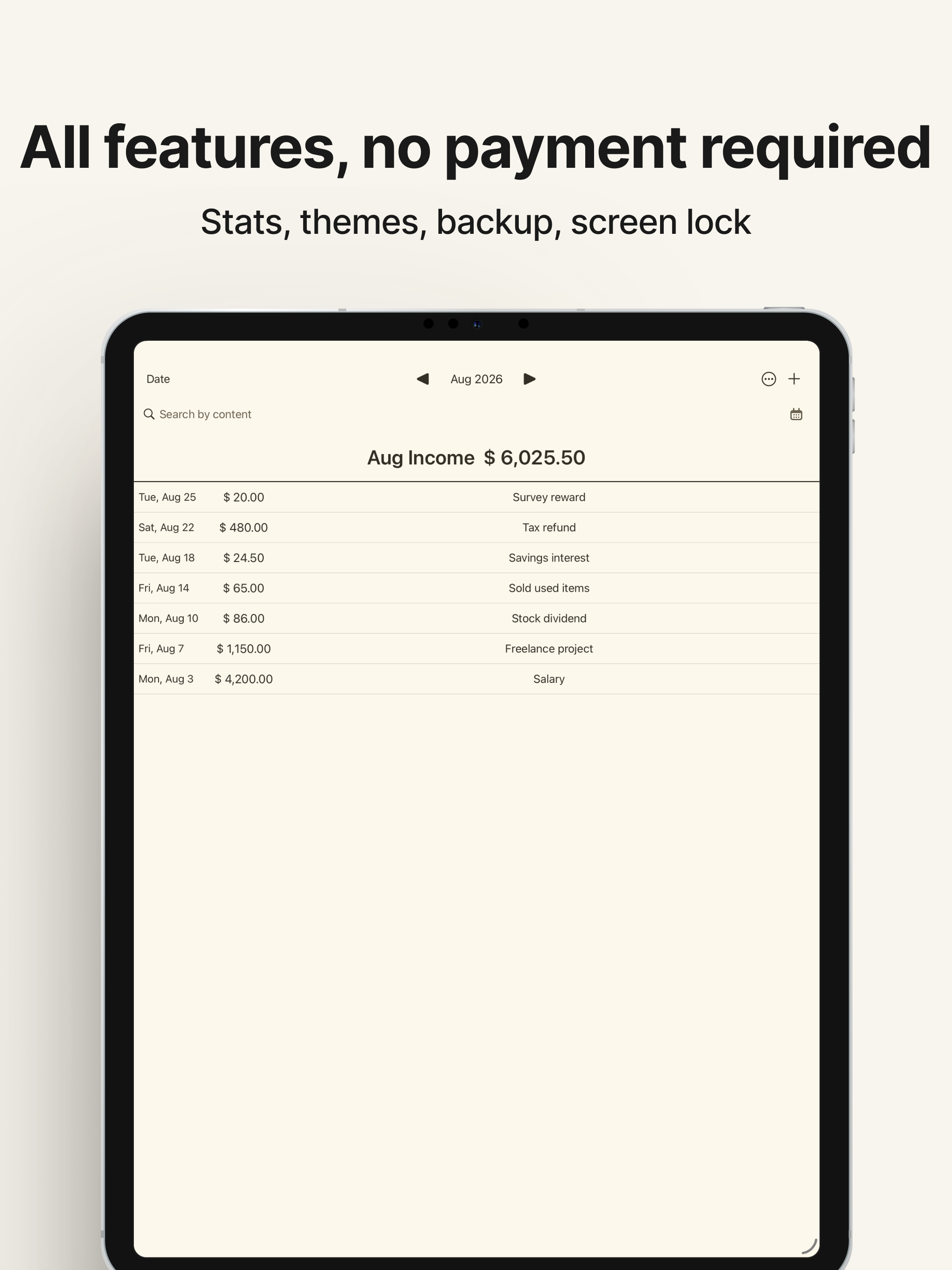 IncomeMon - Income Tracker screenshot 7