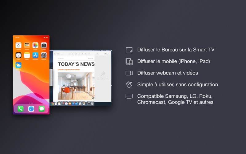 Screenshot #2 pour Mirror to Smart TVs