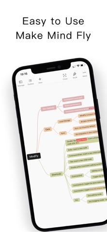 MindFly: MindMap & Study Notes iPhone screenshot