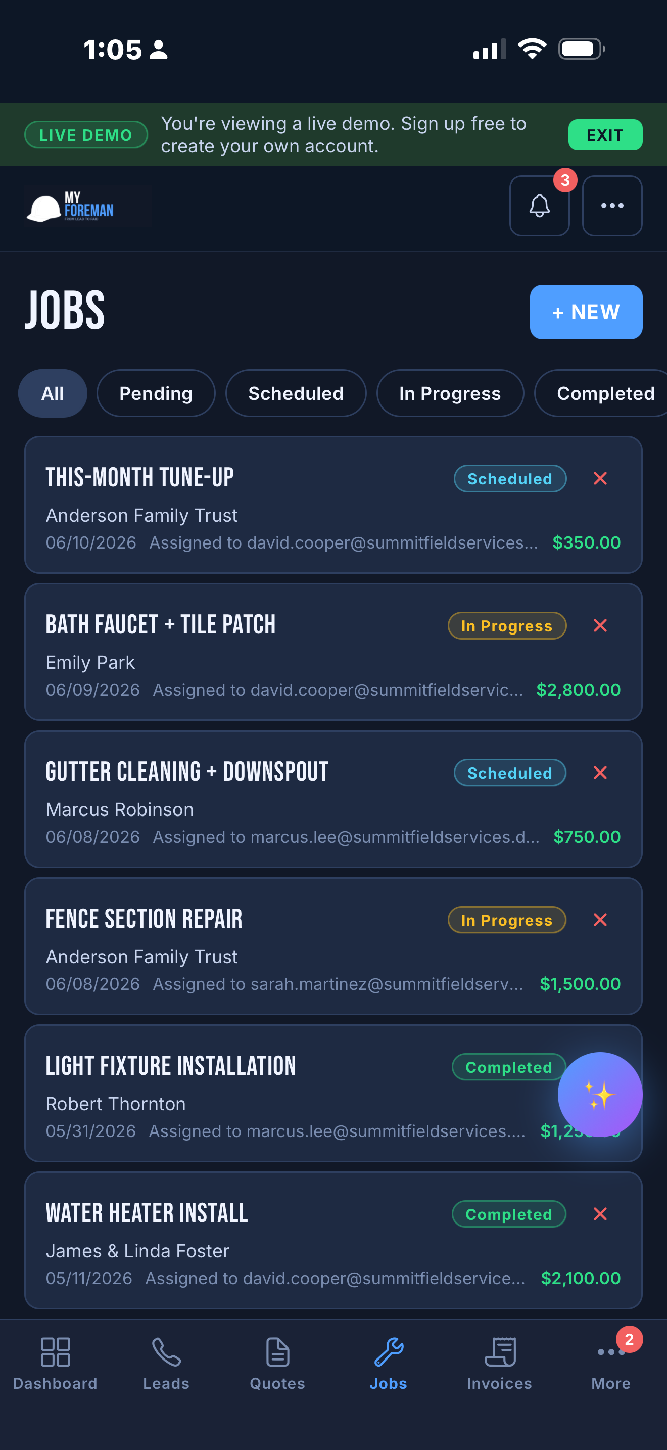 MyForeman screenshot 6