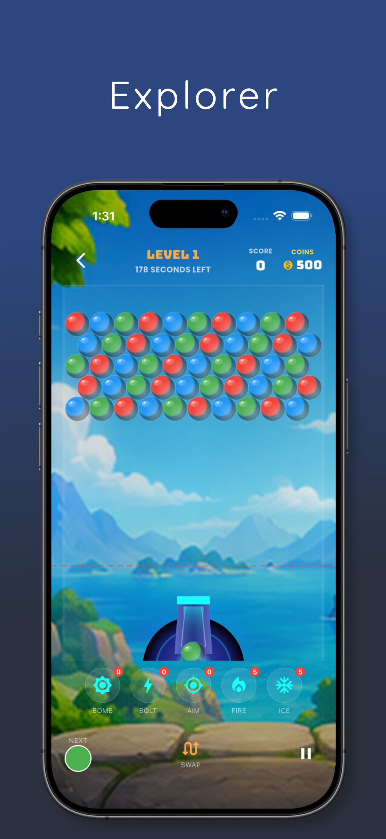 Screenshot 2 of Bubblino: Bubble Shooter