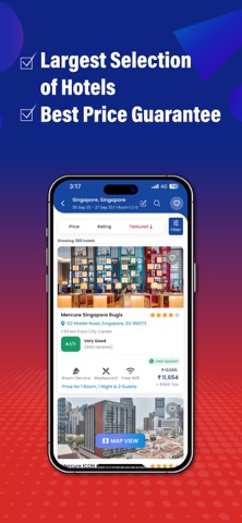 AkbarTravels: Flights & Hotels iPhone screenshot