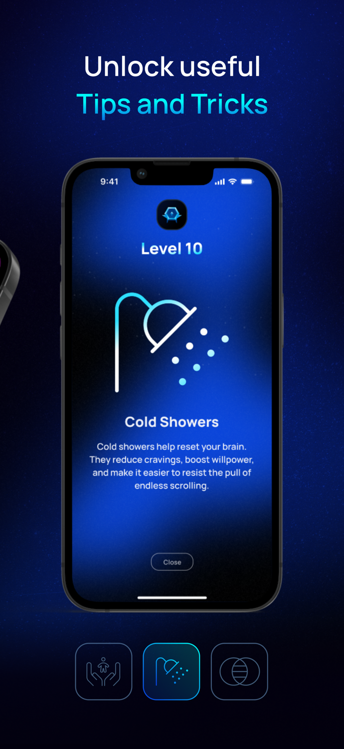Pushscroll Screen-Time Gym