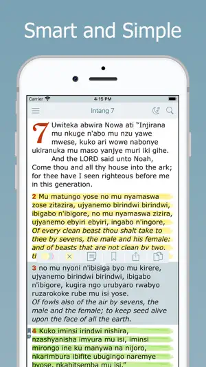 Kinyarwanda Bible. Biblia Yera screenshot 1